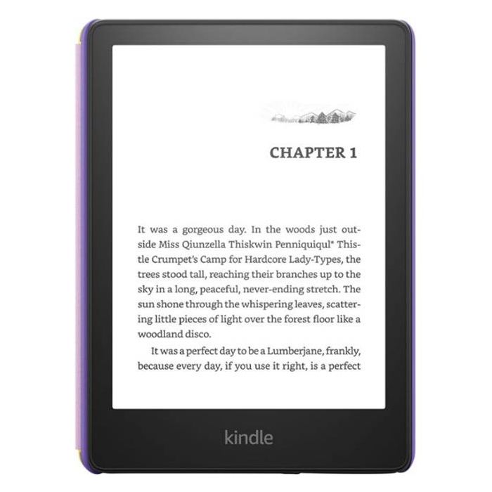 EBook Reader Kindle Paperwhite Kids Edition 11 Gen, 8GB, 6.8", Жълт калъф