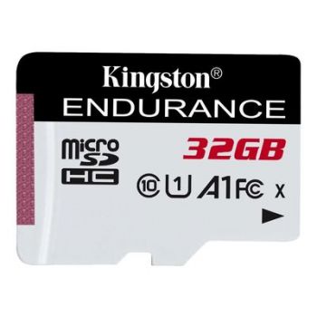 Карта памет Kingston High Endurance - flash memory card - 32 GB - microSDHC UHS-I