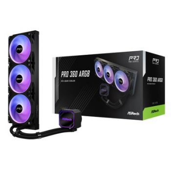 Охладител CPC ASRock Pro 360 ARGB Black