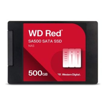 Твърд диск WD SSD Red SA500 - 500 GB - 2.5 - SATA 6 GB/s