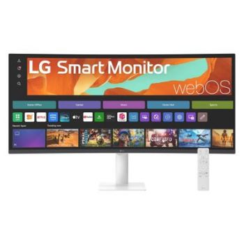 Монитор LG Curved LCD-Display Smart 34U601SA-W - 86.4 cm (34) - 3440 x 1440 UWQHD
