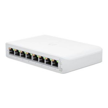 Мрежов суич Ubiquiti UniFi Switch Lite USW-Lite-8-POE - 8 Ports - 8x GE 10/100/1000 - 4x PoE+