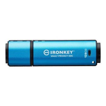 USB Флаш памет Kingston IronKey Vault Privacy 50 Series - USB flash drive - 128 GB - TAA Compliant