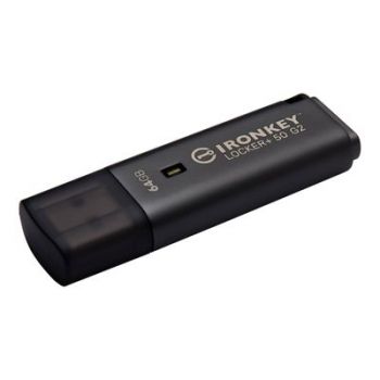 USB Флаш памет Stick Kingston IronKey Locker+50 G2  64GB secure
