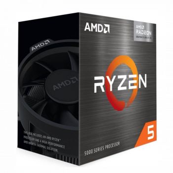 Процесор AMD Ryzen 5 5600G шестядрен (3.9/4.4 GHz, 16MB Cache, 1900MHz графична честота, AM4) Box, с охлаждане