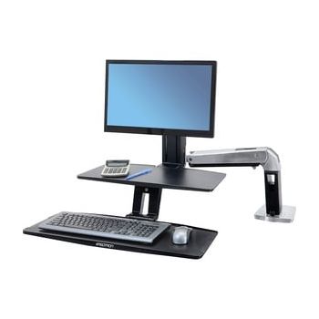 Аксесоар Ergotron WORKFIT-A WITH,    Polished Aluminum