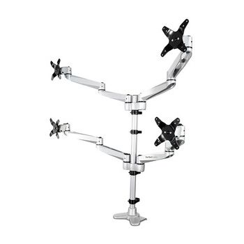 Аксесоар StarTech.com QUAD MONITOR,    Silver