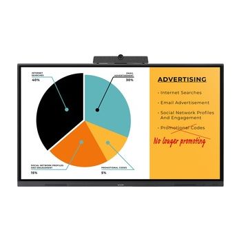 Монитор Sharp PNL652B 65IN,    Black