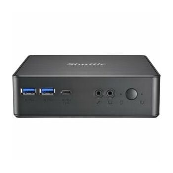Настолен компютър Shuttle NC4010BA NC40U, Intel 4 GB, 128 GB SSD PCI Express, Intel® UHD Graphics, Windows 11 Pro