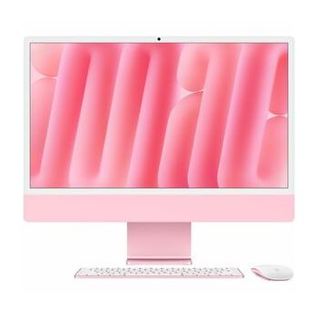 Настолен компютър All-in-One APPLE IMAC 24, Apple M4, 512 GB SSD MacOS Sequoia, Pink