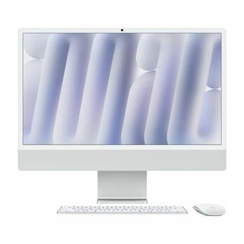 Настолен компютър All-in-One APPLE IMAC 24, Apple M4, 256 GB SSD MacOS Sequoia, Silver