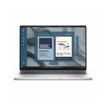 Лаптоп Dell DELL PRO, AMD Ryzen AI 7, 16 GB, 512 GB SSD Radeon 860M Graphics, Windows 11 Pro, Platinum Silver