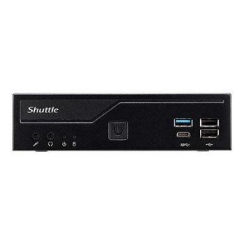 Полуготова система Shuttle XPC slim DH610 - Slim-PC - no CPU - 0 GB - no HDD