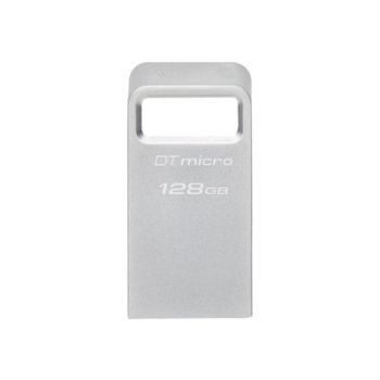 USB Флаш памет Kingston USB-Stick DataTraveler Micro - USB 3.2 Gen 1 (3.1 Gen 1) - 128 GB - silver