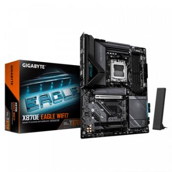 Дънна платка GIGABYTE Mainboard X870E EAGLE WIFI7 - ATX - Socket AM5 - AMD X870E