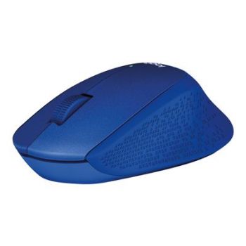 Мишка Logitech mouse M330 Silent Plus - blue