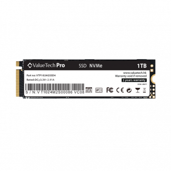 Твърд диск ValueTech Pro 1TB SSD M.2 NVMe 2280