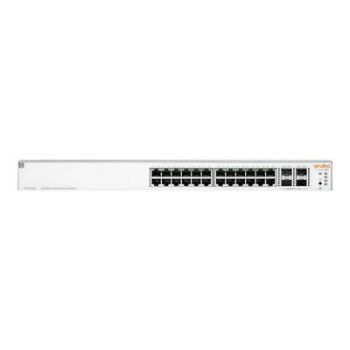 Мрежов суич HPE Networking Instant On 1930 24G Class4 PoE 4SFP/SFP+ 370W Switch - switch - 28 ports - managed - rack-mountable