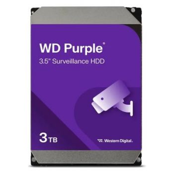 Твърд диск WD HDD Purple WD34PURZ - 3 TB - 3.5 - SATA 6 GB/s