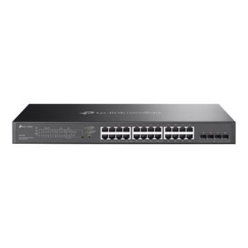 Мрежов суич TP-Link Omada SG2428LP V1 - switch - 28 ports - smart - rack-mountable
