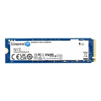 Твърд диск Kingston NV3 - SSD - 1 TB - PCIe 4.0 x4 (NVMe)