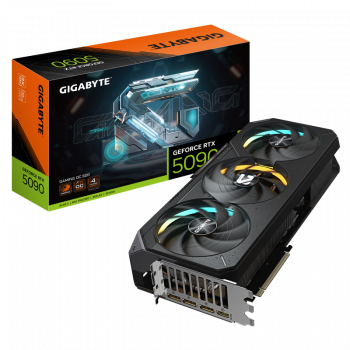 Видео карта Gigabyte GeForce RTX 5090 Gaming OC 32G GDDR7 512 Bit  GV-N5090GAMING OC-32GD