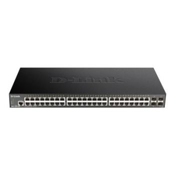 Мрежов суич D-Link DGS 1250-52X - switch - 52 ports - smart - rack-mountable