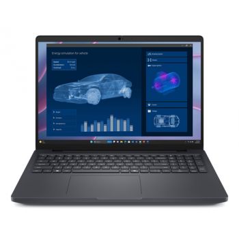 Мобилна работна станция Dell DELL PRO, AMD AMD Ryzen AI PRO 300 Series, 32 GB, 512 GB SSD PCI Express 4.0, AMD Radeon 860M, Windows 11 Pro, Magnetite