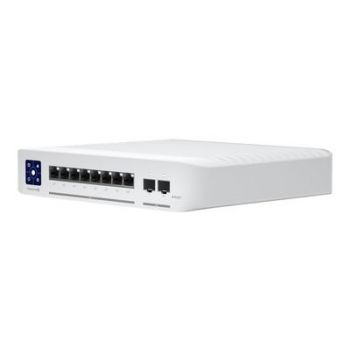 Мрежов суич Ubiquiti UniFi Switch Enterprise 8 PoE - 8 Ports - 8x GE 100/1000/2500 PoE+ - 2x SFP+