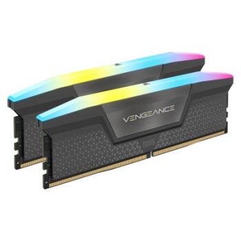 Памет за настолен компютър CORSAIR RAM Vengeance RGB - 96 GB (2x 48 GB Kit) - DDR5 6800 DIMM CL34