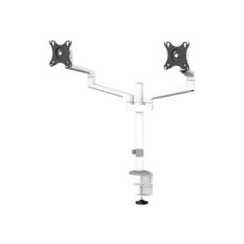 Дисплей Neomounts DS60-425WH2 mounting kit - full-motion - for 2 monitors - white