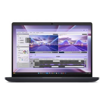 Мобилна работна станция Dell DELL PRO, Intel Intel Core Ultra (Series 2), 16 GB, 512 GB SSD PCI Express 4.0, Intel Arc 140T, Windows 11 Pro, Magnetite