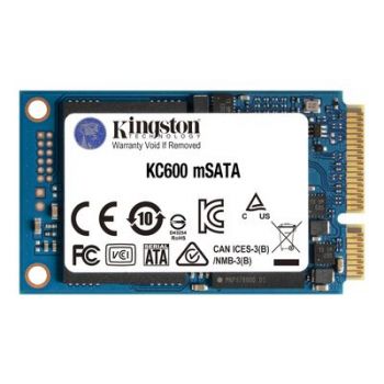 Твърд диск Kingston KC600 - SSD - 256 GB - SATA 6Gb/s