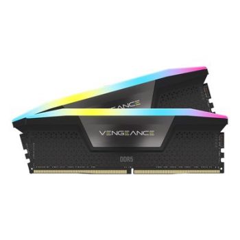Памет за настолен компютър CORSAIR Vengeance RGB - DDR5 - kit - 32 GB: 2 x 16 GB - DIMM 288-pin - 7200 MHz / PC5-57600 - unbuffered