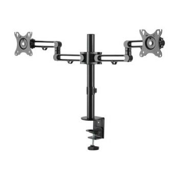Стойка Desk Mount Dual Monitor Arm - Ergonomic VESA Compatible Mount for up to 32 inch Displays - Desk / C-Clamp - Articulating - desk mount (adjustable arm)