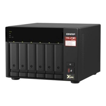 Мрежово устройство за съхранение QNAP TS-673A - NAS server - 0 GB