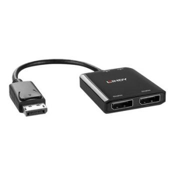 Адаптер Lindy - video/audio splitter - MST hub - 2 ports