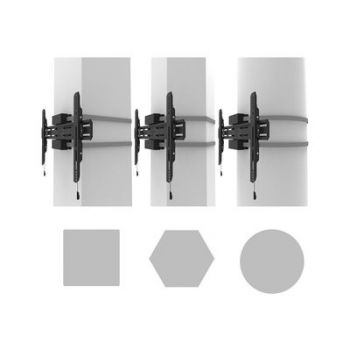 Дисплей Neomounts WL30S-910BL16 mounting kit - fixed - for flat panel - black