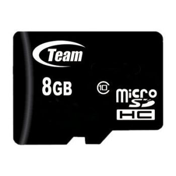Карта памет Team - flash memory card - 8 GB - microSDHC