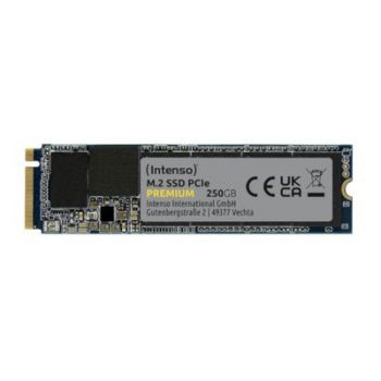 Твърд диск Intenso PREMIUM - solid state drive - 250 GB - PCI Express 3.0 x4 (NVMe)