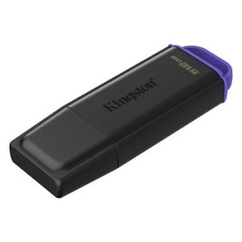 USB Флаш памет Kingston USB flash drive DataTraveler Exodia - USB 3.2 Gen 1 - 512 GB - black/purple