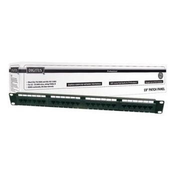 Мрежово устройство DIGITUS Professional DN-91624U - patch panel - 1U - 19"