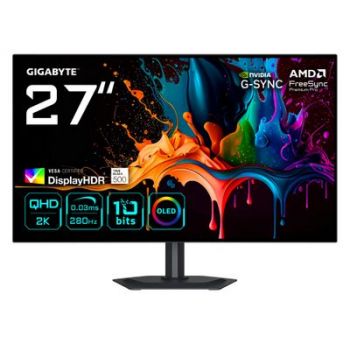 Монитор GIGABYTE OLED-Display MO27Q28G - 68.6 cm (27) - 2560 x 1440 WQHD
