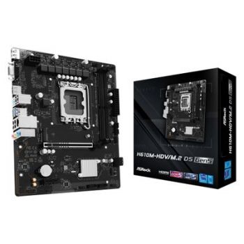 Дънна платка MB ASRock Intel 1700 H610M-HDV/M.2 D5 GEN5