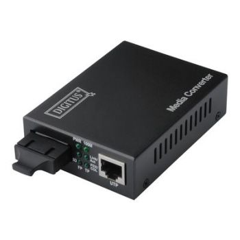 Артикул DIGITUS DN-82021-1 - fiber media converter - 10Mb LAN, 100Mb LAN