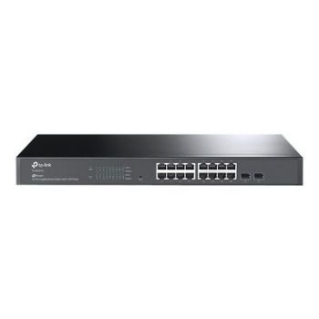 Мрежов суич TP-Link JetStream TL-SG2218 - V1 - switch - 16 ports - smart - rack-mountable