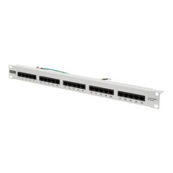 Мрежово устройство DIGITUS CAT 3 ISDN - patch panel - 1U - 19