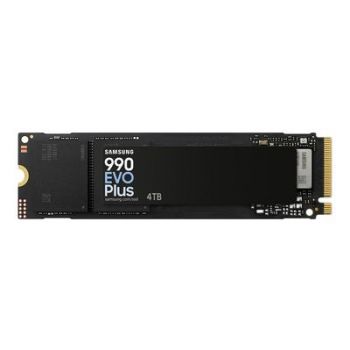 Твърд диск Samsung 990 EVO Plus MZ-V9S2T0 - SSD - 4 TB - PCIe 5.0 x2 (NVMe)