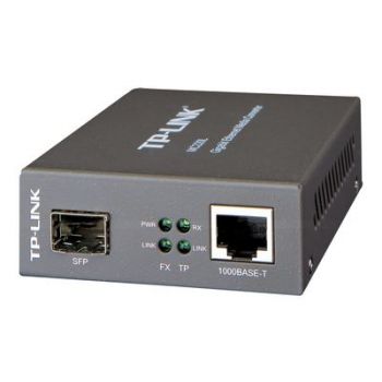 Мрежово устройство TP-Link MC220L - fiber media converter - GigE