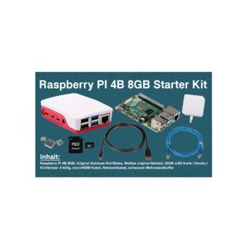 Полуготова система Raspberry RASPBERRY PI4B, Broadcom Cortex A72,   White